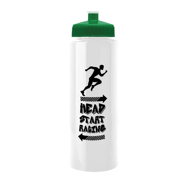 32 oz Transparent Sports Bottles with Push Pull Lid.... from ASI 40480 Koozie Group