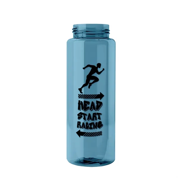 32 oz Transparent Sports Bottles with Push Pull Lid.... from ASI 40480 Koozie Group