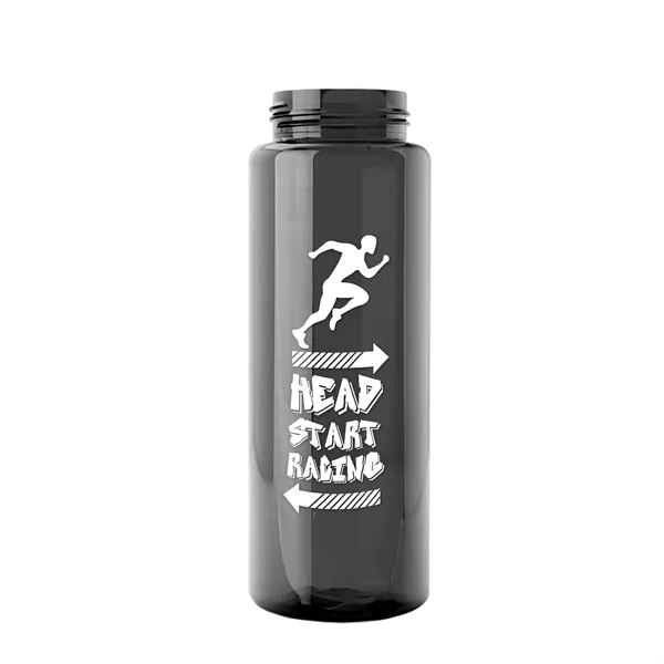 32 oz Transparent Sports Bottles with Push Pull Lid.... from ASI 40480 Koozie Group