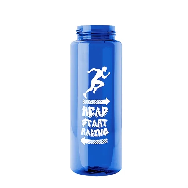 32 oz Transparent Sports Bottles with Push Pull Lid.... from ASI 40480 Koozie Group