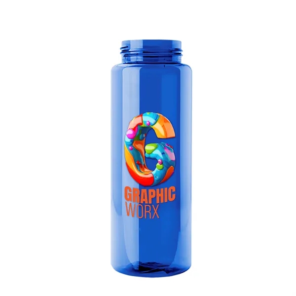 32 oz Transparent Sports Bottles with Push Pull Lid.... from ASI 40480 Koozie Group