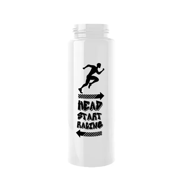 32 oz Transparent Sports Bottles with Push Pull Lid.... from ASI 40480 Koozie Group