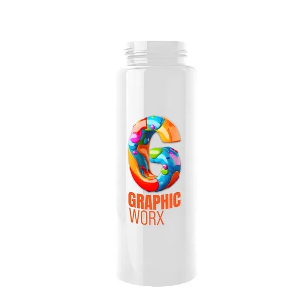 32 oz Transparent Sports Bottles with Push Pull Lid.... from ASI 40480 Koozie Group