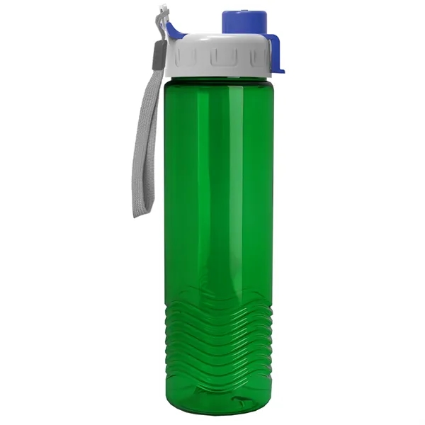 Wave 24 oz. Bottle - Quick Snap Lid... from ASI 40480 Koozie Group