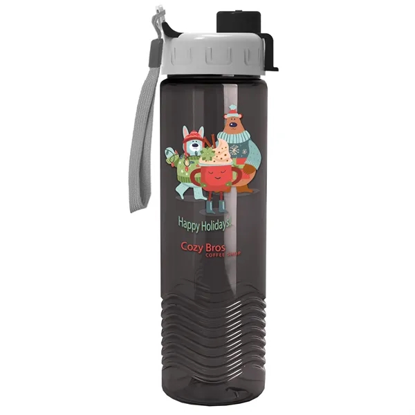 Wave 24 oz. Bottle - Quick Snap Lid... from ASI 40480 Koozie Group