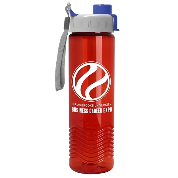 Wave 24 oz. Bottle - Quick Snap Lid... from ASI 40480 Koozie Group