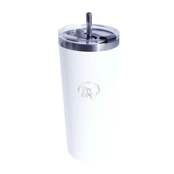 22 oz. Memphis Tumbler With Flip Top Lid & Stainless Steel... from ASI 30270 Aakron Line