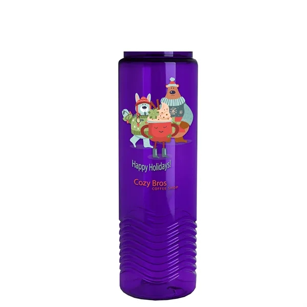 Wave 24 oz. Bottle - Quick Snap Lid... from ASI 40480 Koozie Group