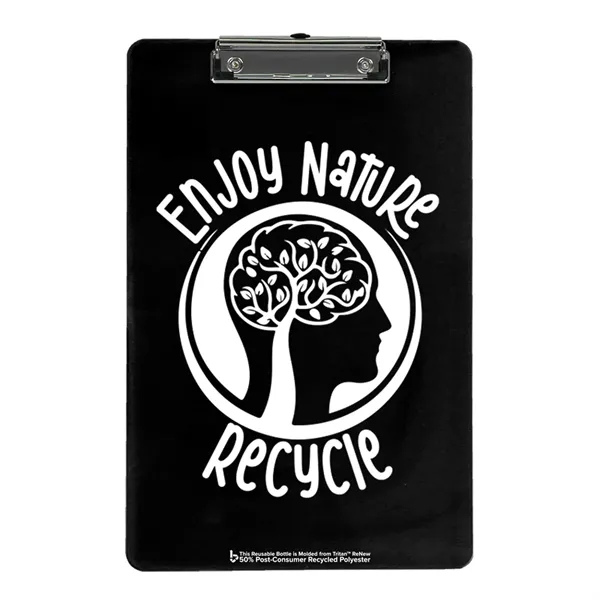 100% Recycled Low Profile Legal Sized Clipboard. Molded in 90% Post-industrial... from ASI 40480 Koozie Group