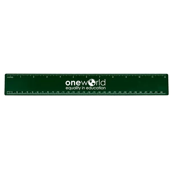 Twelve inch promotional ruler. Our best selling ruler.... from ASI 40480 Koozie Group