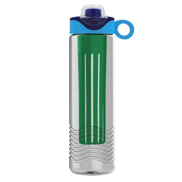 Wave 24 oz. Slim Cylinder Wave Design with Drink Thru Snap... from ASI 40480 Koozie Group