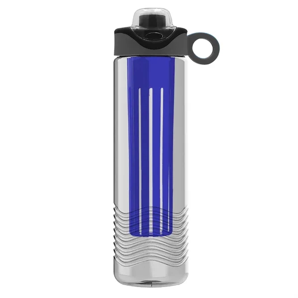 Wave 24 oz. Slim Cylinder Wave Design with Drink Thru Snap... from ASI 40480 Koozie Group