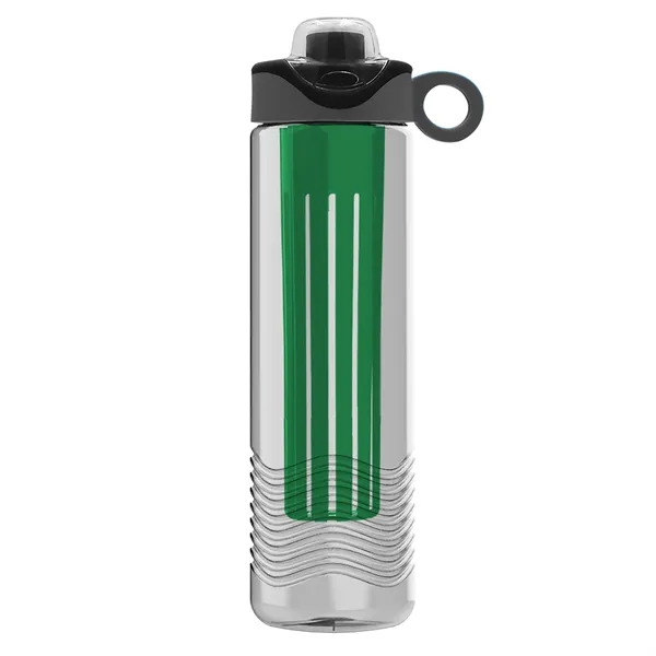 Wave 24 oz. Slim Cylinder Wave Design with Drink Thru Snap... from ASI 40480 Koozie Group