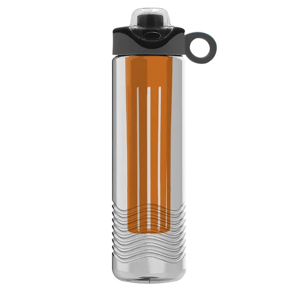 Wave 24 oz. Slim Cylinder Wave Design with Drink Thru Snap... from ASI 40480 Koozie Group