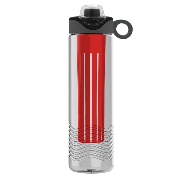 Wave 24 oz. Slim Cylinder Wave Design with Drink Thru Snap... from ASI 40480 Koozie Group