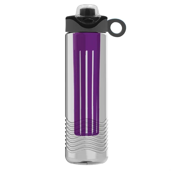 Wave 24 oz. Slim Cylinder Wave Design with Drink Thru Snap... from ASI 40480 Koozie Group