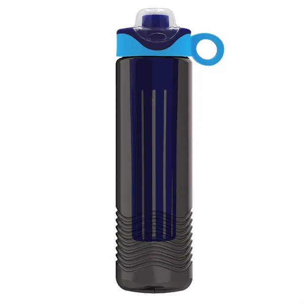 Wave 24 oz. Slim Cylinder Wave Design with Drink Thru Snap... from ASI 40480 Koozie Group
