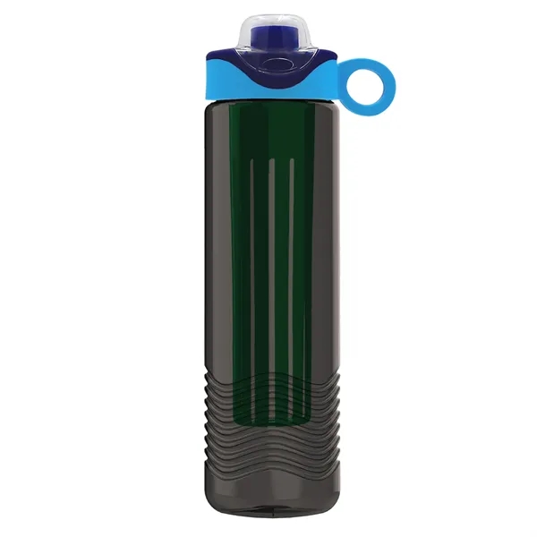 Wave 24 oz. Slim Cylinder Wave Design with Drink Thru Snap... from ASI 40480 Koozie Group
