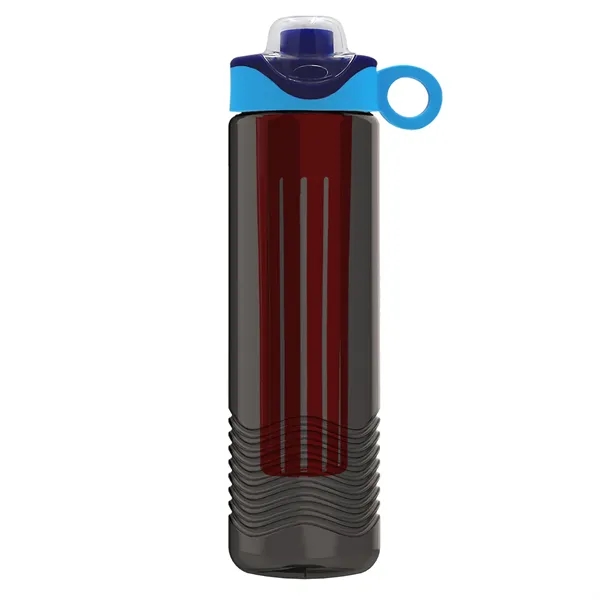 Wave 24 oz. Slim Cylinder Wave Design with Drink Thru Snap... from ASI 40480 Koozie Group