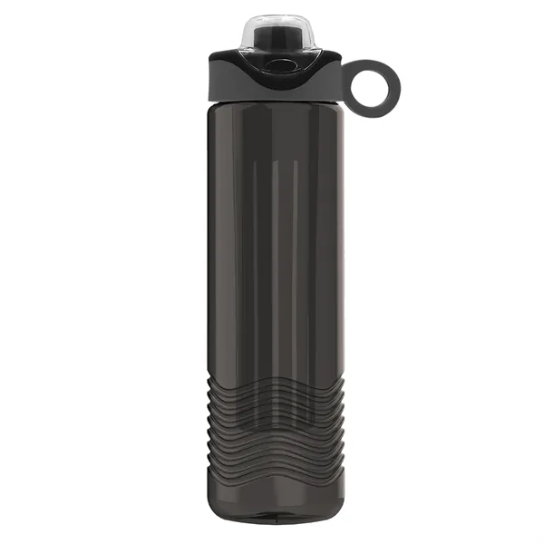 Wave 24 oz. Slim Cylinder Wave Design with Drink Thru Snap... from ASI 40480 Koozie Group