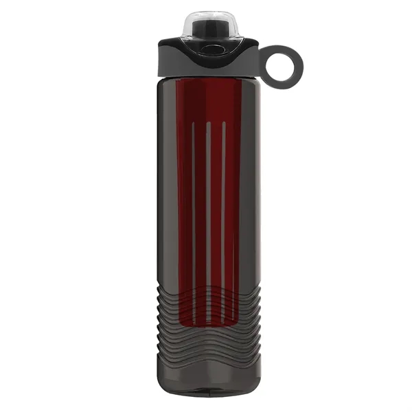 Wave 24 oz. Slim Cylinder Wave Design with Drink Thru Snap... from ASI 40480 Koozie Group