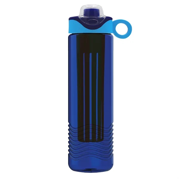 Wave 24 oz. Slim Cylinder Wave Design with Drink Thru Snap... from ASI 40480 Koozie Group