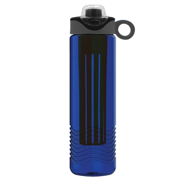 Wave 24 oz. Slim Cylinder Wave Design with Drink Thru Snap... from ASI 40480 Koozie Group