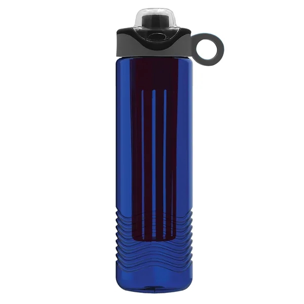 Wave 24 oz. Slim Cylinder Wave Design with Drink Thru Snap... from ASI 40480 Koozie Group