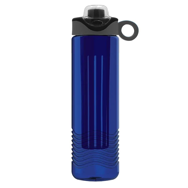 Wave 24 oz. Slim Cylinder Wave Design with Drink Thru Snap... from ASI 40480 Koozie Group