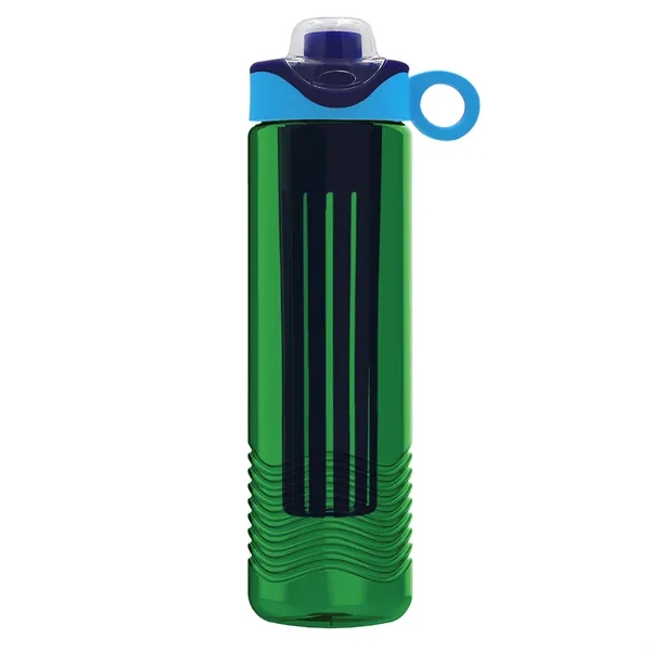 Wave 24 oz. Slim Cylinder Wave Design with Drink Thru Snap... from ASI 40480 Koozie Group