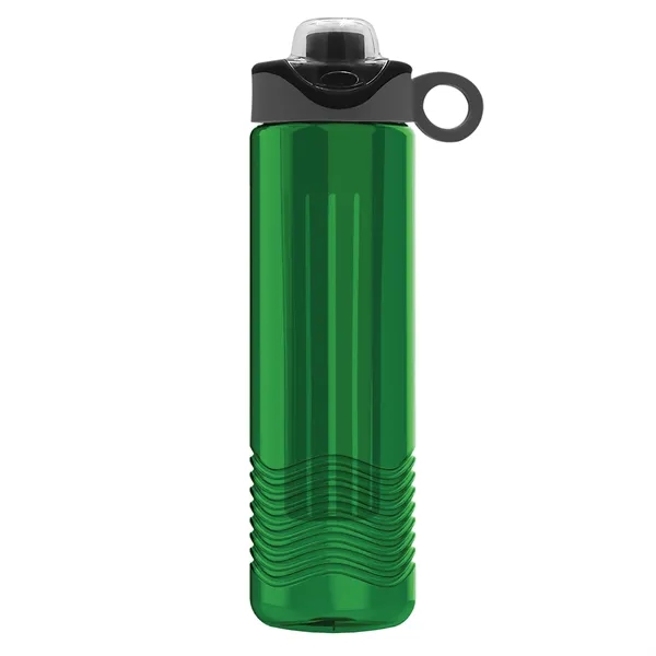 Wave 24 oz. Slim Cylinder Wave Design with Drink Thru Snap... from ASI 40480 Koozie Group