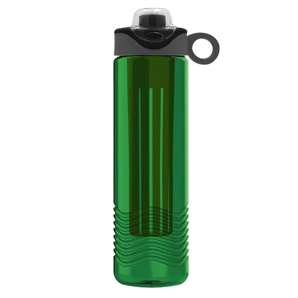 Wave 24 oz. Slim Cylinder Wave Design with Drink Thru Snap... from ASI 40480 Koozie Group
