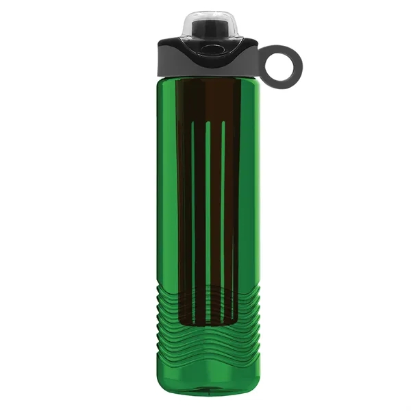 Wave 24 oz. Slim Cylinder Wave Design with Drink Thru Snap... from ASI 40480 Koozie Group