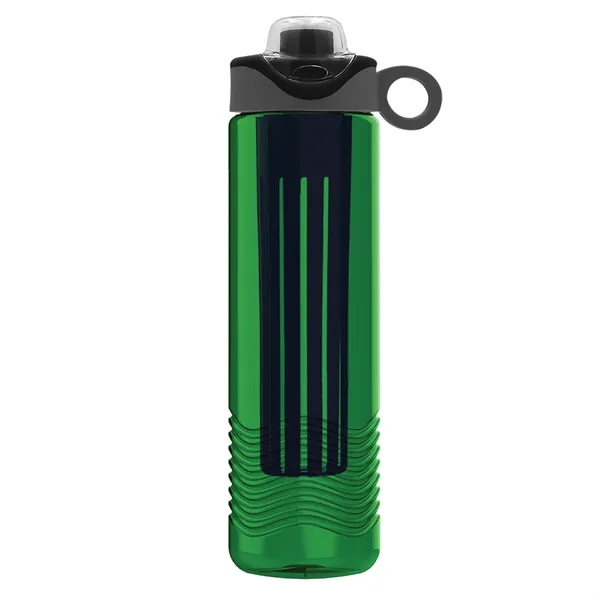 Wave 24 oz. Slim Cylinder Wave Design with Drink Thru Snap... from ASI 40480 Koozie Group