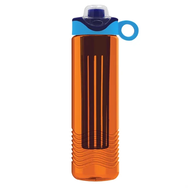 Wave 24 oz. Slim Cylinder Wave Design with Drink Thru Snap... from ASI 40480 Koozie Group