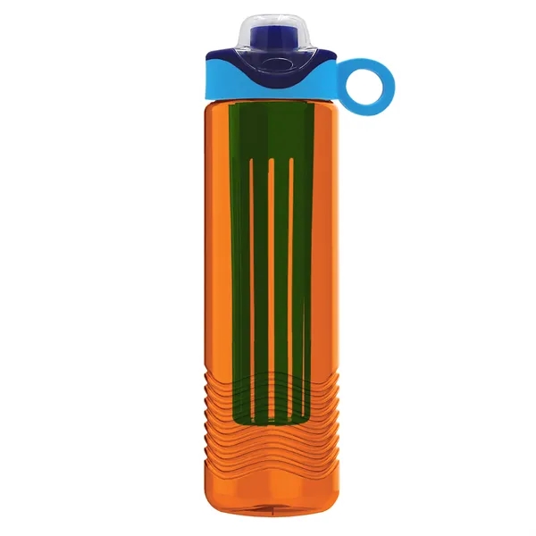 Wave 24 oz. Slim Cylinder Wave Design with Drink Thru Snap... from ASI 40480 Koozie Group