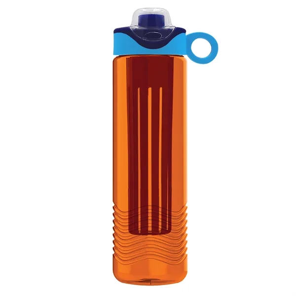 Wave 24 oz. Slim Cylinder Wave Design with Drink Thru Snap... from ASI 40480 Koozie Group