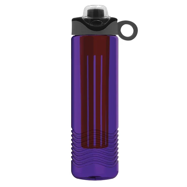 Wave 24 oz. Slim Cylinder Wave Design with Drink Thru Snap... from ASI 40480 Koozie Group