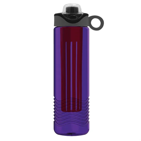 Wave 24 oz. Slim Cylinder Wave Design with Drink Thru Snap... from ASI 40480 Koozie Group