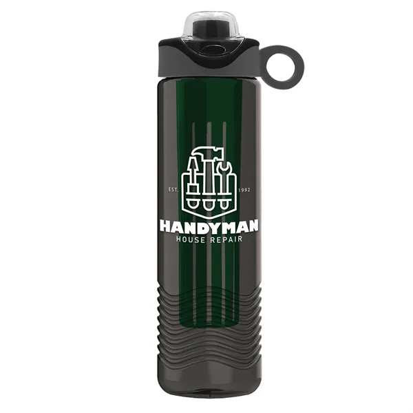 Wave 24 oz. Slim Cylinder Wave Design with Drink Thru Snap... from ASI 40480 Koozie Group
