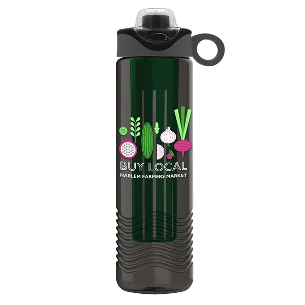 Wave 24 oz. Slim Cylinder Wave Design with Drink Thru Snap... from ASI 40480 Koozie Group