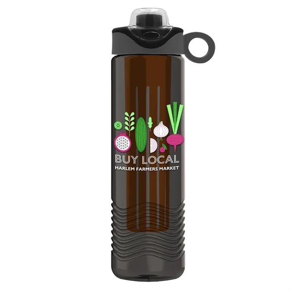 Wave 24 oz. Slim Cylinder Wave Design with Drink Thru Snap... from ASI 40480 Koozie Group