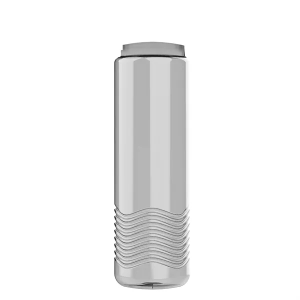 Wave 24 oz. Slim Cylinder Wave Design with Drink Thru Snap... from ASI 40480 Koozie Group
