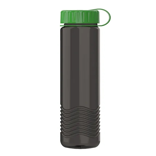 24oz Wave Bottle - Tethered Lid... from ASI 40480 Koozie Group