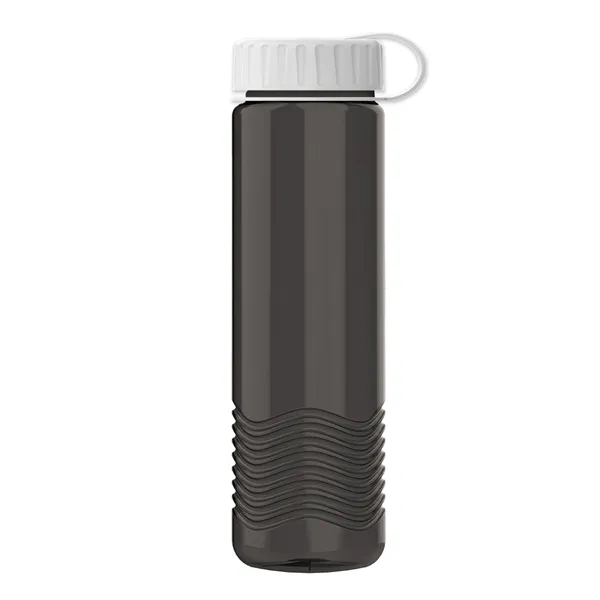 24oz Wave Bottle - Tethered Lid... from ASI 40480 Koozie Group