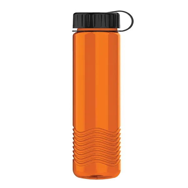 24oz Wave Bottle - Tethered Lid... from ASI 40480 Koozie Group