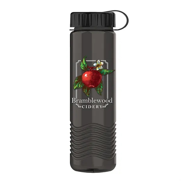 24oz Wave Bottle - Tethered Lid... from ASI 40480 Koozie Group