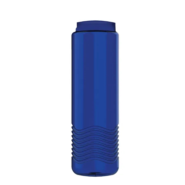 24oz Wave Bottle - Tethered Lid... from ASI 40480 Koozie Group