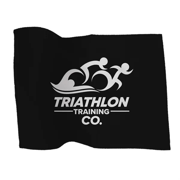 100% Cotton 15" x 18" Hemmed Terry/ Velour Rally Towel 270... from ASI 40480 Koozie Group