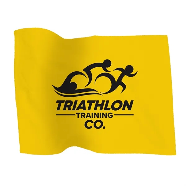 100% Cotton 15" x 18" Hemmed Terry/ Velour Rally Towel 270... from ASI 40480 Koozie Group